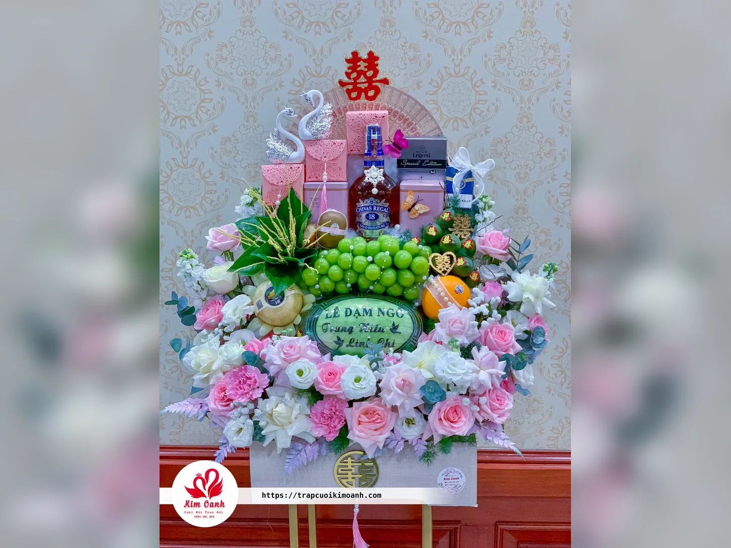 Mẫu thực tế cho dịch vụ Lễ Dạm Ngõ